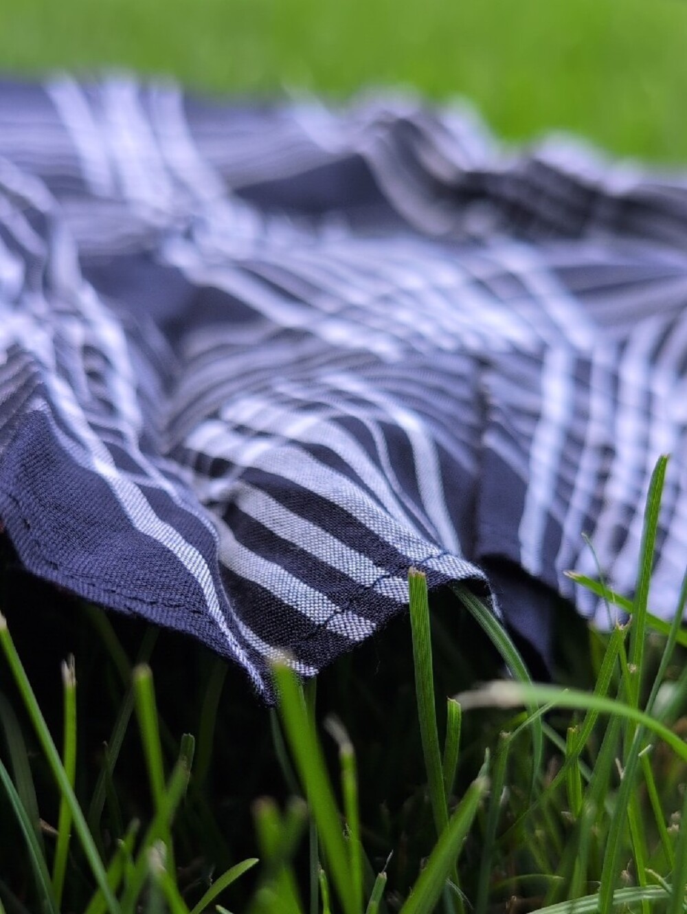 EXPRESS Black and White Plaid Ruffle Skort Shorts - Picture 7 of 9